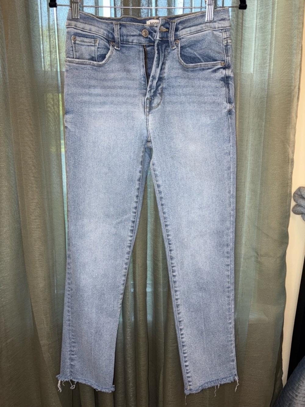 KINSIE Light Blue Women's Skinny Jeans - Stretch High-Rise Fit 2